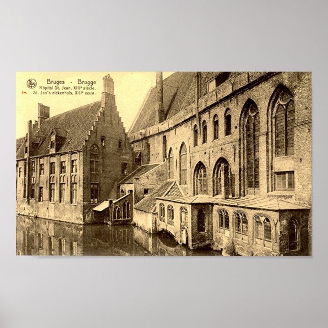 Bruges - Hopital St Jean Poster (Front)