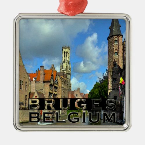 Bruges Metal Ornament