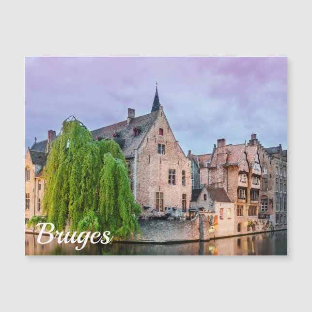 Bruges old town and Belfry tower (Front)