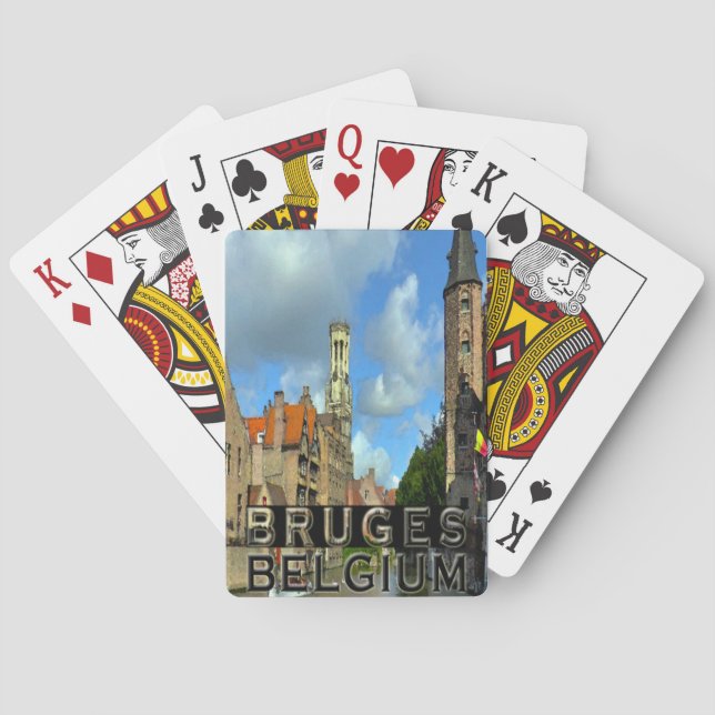 Bruges Poker Cards (Back)