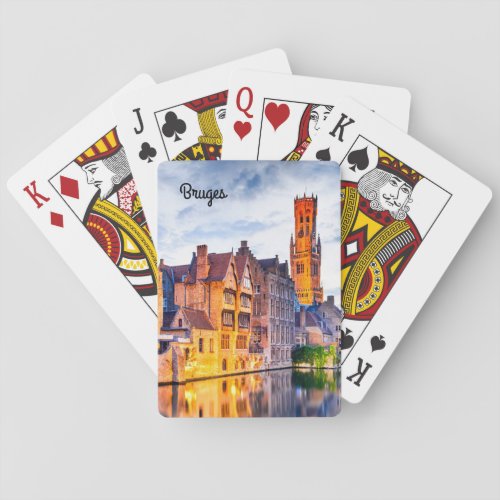 Bruges Poker Cards