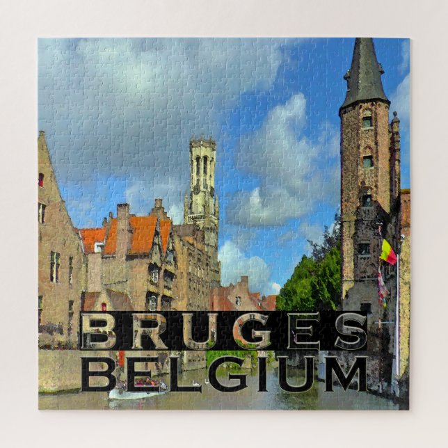 Bruges Square Puzzle (Vertical)