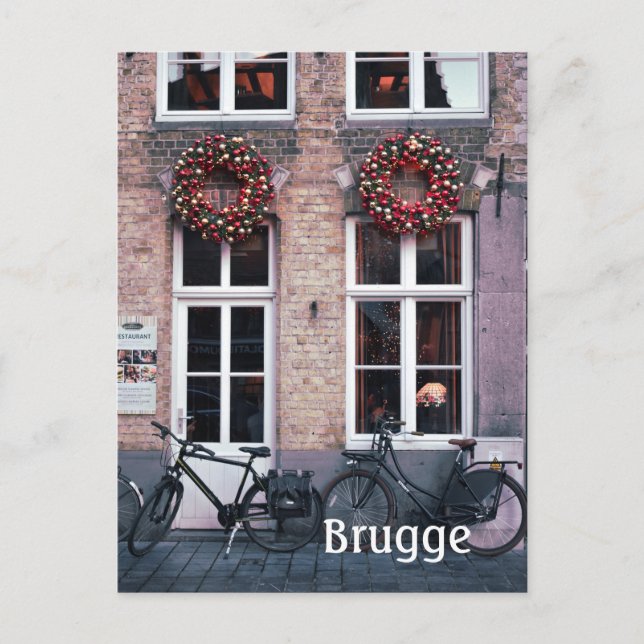 Brugge Belgium travel photo Postcard (Front)