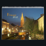 Brugge(Bruges), Belgium Calendar<br><div class="desc">A collection of travel photos to Brugge,  Belgium. Fully customizable.</div>