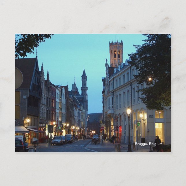 Brugge(Bruges), Belgium Postcard (Front)