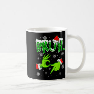 Bruh 67 Six Seven 6 7 Meme Christmas Funny Gen Z S Coffee Mug