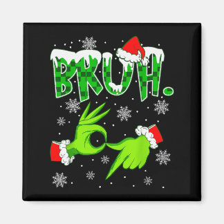 Bruh 67 Six Seven 6 7 Meme Christmas Funny Gen Z S Magnet