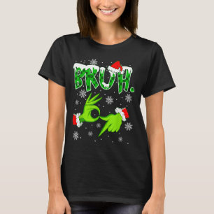Bruh 67 Six Seven 6 7 Meme Christmas Funny Gen Z S T-Shirt