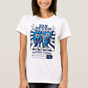 Bruh 67 Six Seven 6-7 Talian Brainrot Meme For Kid T-Shirt