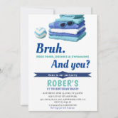 Childs Pool Party Bash Birthday Invitation