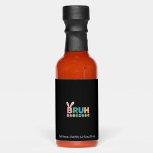 Bruh Easter Bunny Cute Meme For Kids _12 Hot Sauces