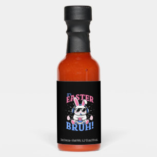 Bruh Easter Bunny Gamer Gaming Video Games Men Boy Hot Sauces