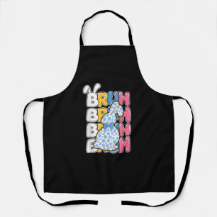 Bruh Easter for Teen Boys Kids Funny Happy Easter Apron