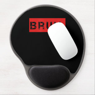 Bruh Funny Meme Saying Brother Greeting Gift Teens Gel Mouse Pad