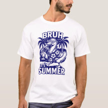 Bruh It’s Summer Funny Goose in Hawaiian Shirt