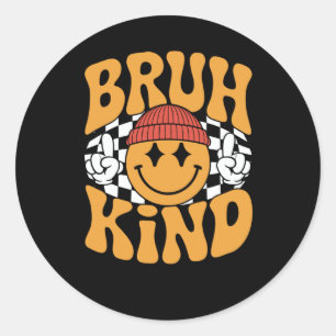 Bruh Kind – Smiley Vibes Sticker
