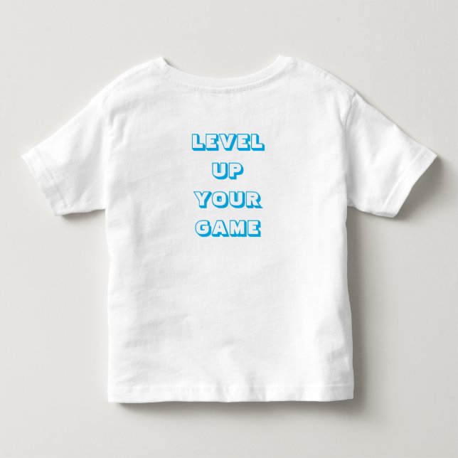 "BRUH" "LEVEL UP YOUR GAME" TEE (Back)