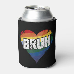 Bruh Meme Funny Saying Bro Greeting Gay LGBT Pride Can Cooler