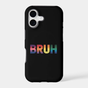 Bruh Meme Funny Saying Bro Greeting Gay LGBT Pride iPhone 17 Case