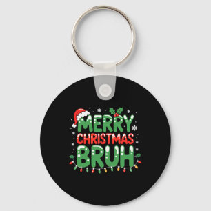 Bruh Meme Funny Saying Bro Greeting Teens Boys Men Keychain