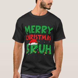 Bruh Meme Funny Saying Bro Greeting Teens Boys Men T-Shirt