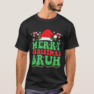 Bruh Meme Funny Saying Bro Greeting Teens Boys Men T-Shirt