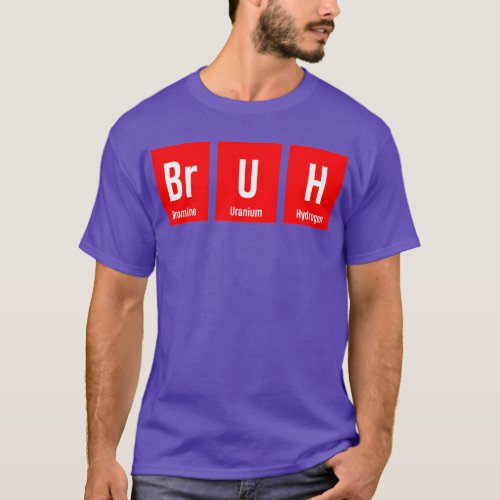 Bruh Meme Funny Saying Brother Greeting Teens Boys T_Shirt