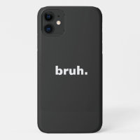 bruh one word minimalism design 