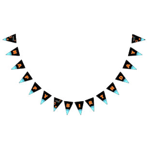 Bruh Pool Party Birthday Bunting Flags