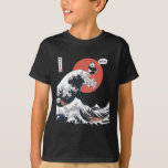 Bruh The Great Wave Kanagawa Funny Japanese Surfin T-Shirt