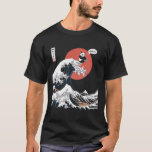 Bruh The Great Wave Kanagawa Funny Japanese Surfin T-Shirt