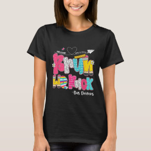Bruh We Back Bus Drivers Welcome Back To School  T-Shirt