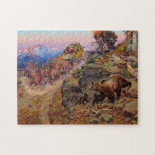 Bruin Not Bunny Turned the Leaders1924 by Russell Jigsaw Puzzle
