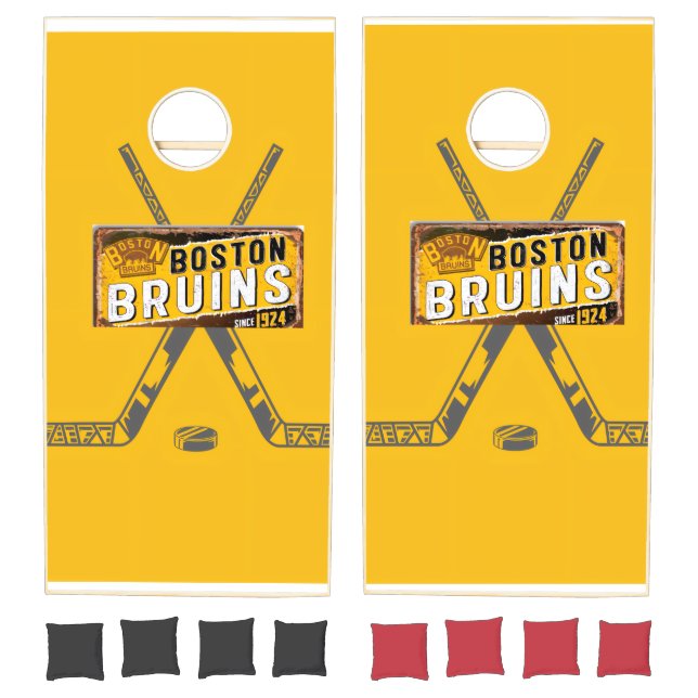 bruins corn hole cornhole set (Set)