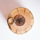 Bruiser Sheriff Copper Pet Tag (Top)