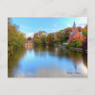 bruises, belgium postcard