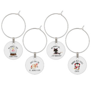 Bruk Pocket Christmas Party Wine Charms