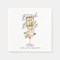Brunch and Bubbly Bridal Shower Personalized