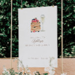 Brunch and Bubbly Bridal Shower Welcome Sign<br><div class="desc">Welcome guests to your bridal shower with this adorable,  breakfast-themed welcome sign! They will instantly know that good things are coming their way (i.e.,  pancakes and mimosas... )</div>