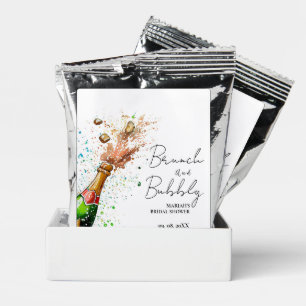 Brunch And Bubbly Champagne bridal Shower Coffee Drink Mix