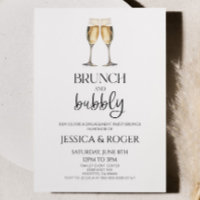 Brunch and Bubbly Engagement Party Brunch