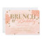 Brunch and Bubbly Glitter Watercolor Shower Invite