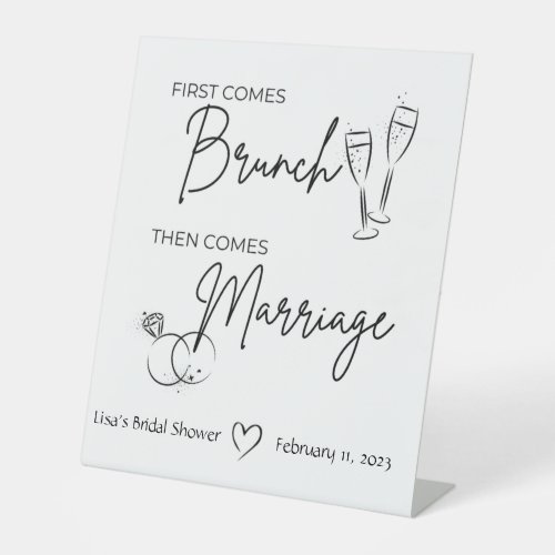 Brunch Bridal Shower Sign