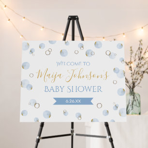 Brunch Bubbly and Baby Shower Welcome Sign