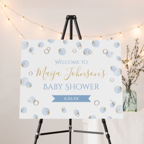 Brunch Bubbly and Baby Shower Welcome Sign 