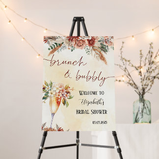 🍾 Brunch & Bubbly Bridal 💍 Foam Board