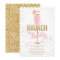 Brunch & Bubbly Bridal Shower Blush Gold Champagne