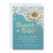 Brunch Bubbly Bridal Shower Lace Sunflower Lights