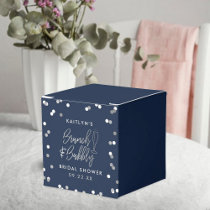 Brunch & Bubbly Confetti Bridal Shower Favor Boxes