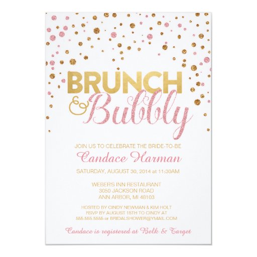 Brunch And Bubbly Invitations 7